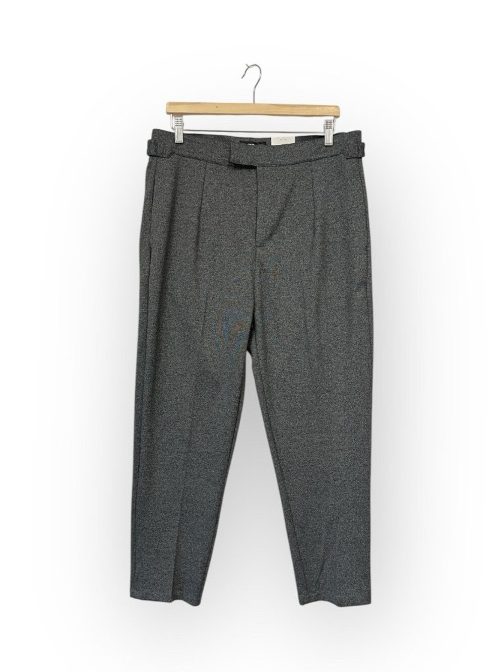 Icon Amsterdam The Alessio Trousers Size 36 Dark Gray Pants